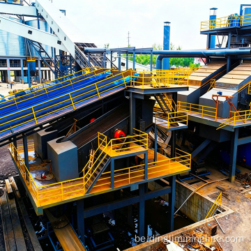 Надзейная перапрацоўка сульфіднай руды з высокай здольнасцю да адаптацыі